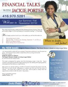 jackie porter certified financial planner and financial advisor in toronto meet jackie