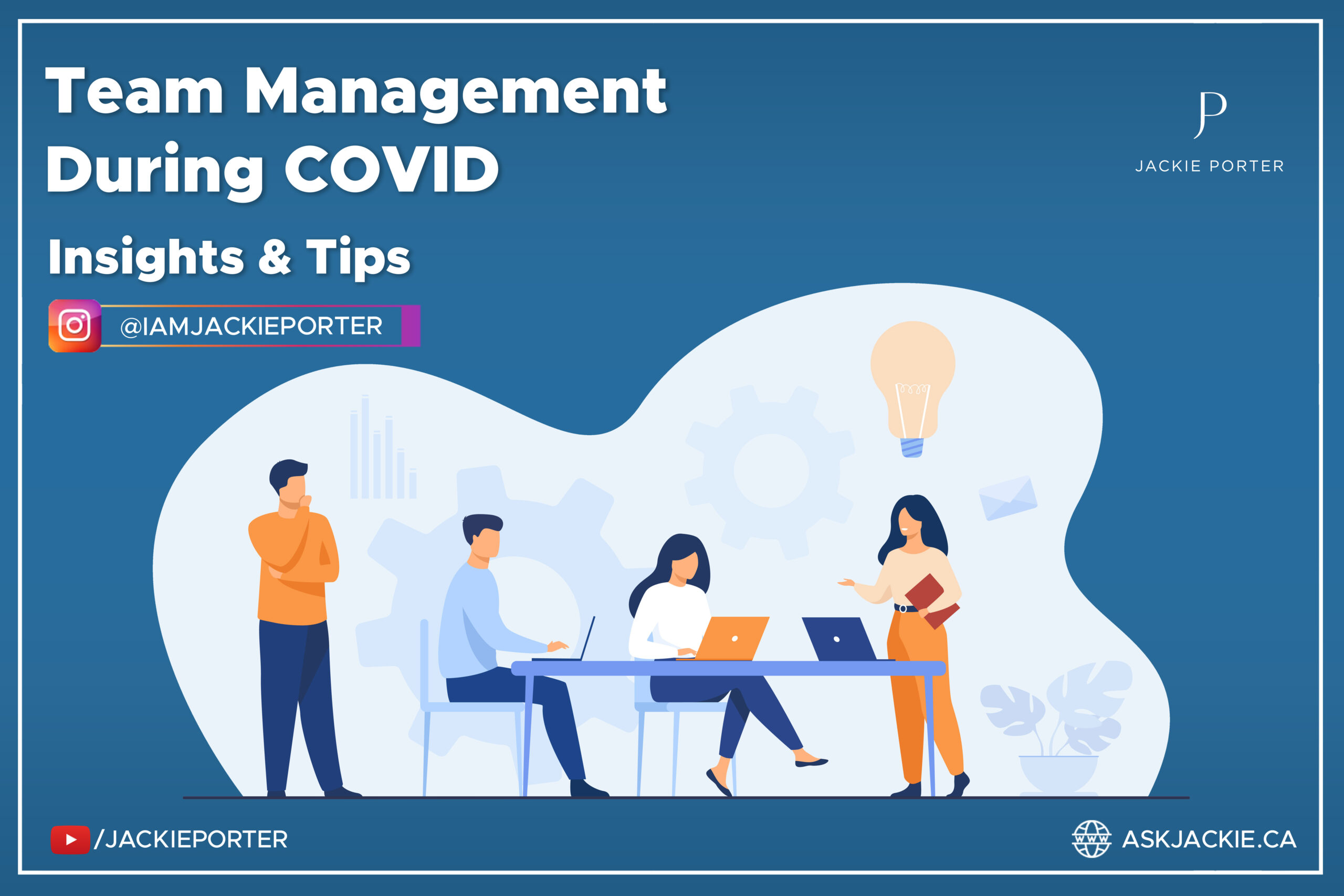 team management during COVID team sitting down together vector